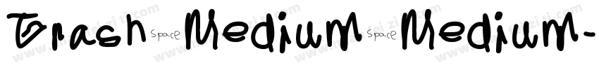 Trash Medium Medium字体转换
